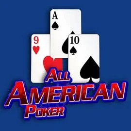 All American Poker slot visual from RTG (Reel Time Gaming) available on realzcasinologin.com