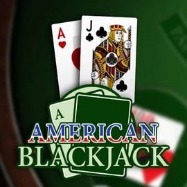 American Blackjack slot logo by Habanero at Realz Casino