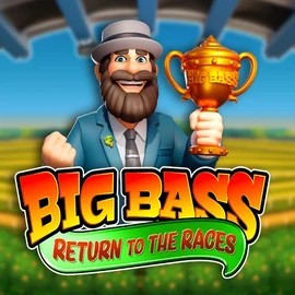 Big Bass Return to the Races game by Pragmatic Play – logo hosted on Realz Casino