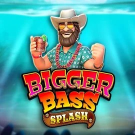 Bigger Bass Splash casino game by Pragmatic Play – featured logo at Realz Casino