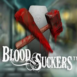 Blood Suckers slot logo by NetEnt at Realz Casino