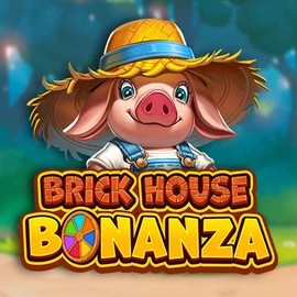 Brick House Bonanza slot logo by Pragmatic Play at Realz Casino