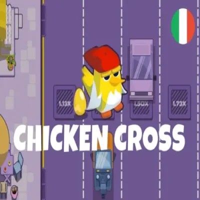 Chicken Cross game by Upgaming – logo hosted on Realz Casino
