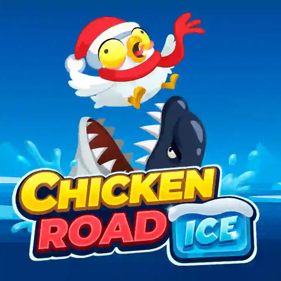Chicken Road Ice casino game by InOut – featured logo at Realz Casino