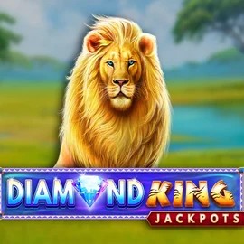 Play the Diamond King Jackpots slot by SpinPlay Games on Realz Casino