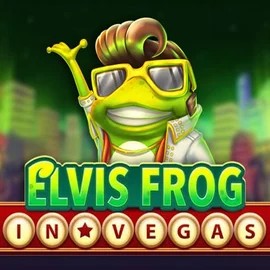 Elvis Frog In Vegas by BGAMING, showcased at realzcasinologin.com – game logo
