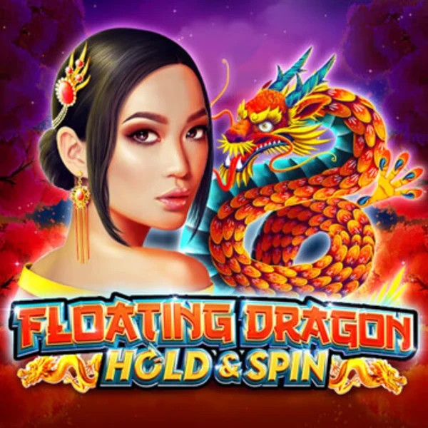 Floating Dragon slot logo by Pragmatic Play at Realz Casino