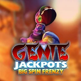 Jackpots logo of Genie Jackpots: Big Spin Frenzy from Blueprint Gaming at Realz Casino