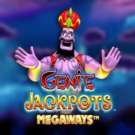 Genie Jackpots Megaways slot visual from Blueprint Gaming available on realzcasinologin.com