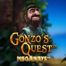 Gonzo's Quest Megaways logo by Red Tiger Gaming at Realz Casino