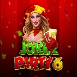 Joker Party 6 by Greentube, showcased at realzcasinologin.com – game logo