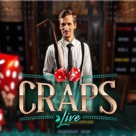 Live Craps logo – Live Casino by Evolution at Realz Casino