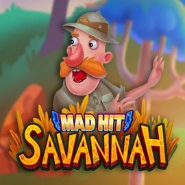 Mad Hit Savannah logo by RubyPlay Realz Casino