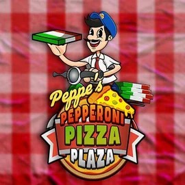 Slots logo of Peppe’s Pepperoni Pizza Plaza from Pragmatic Play at Realz Casino