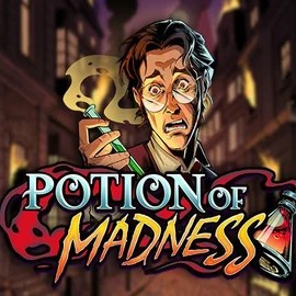Potion of Madness slot visual from Play'n GO available on realzcasinologin.com