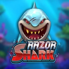 Razor Shark logo by Push Gaming at Realz Casino