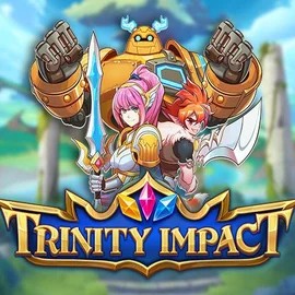 Slots logo of Trinity Impact from Play'n GO at Realz Casino