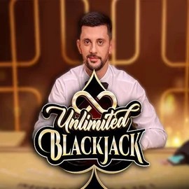 Unlimited Blackjack logo by Ezugi Realz Casino