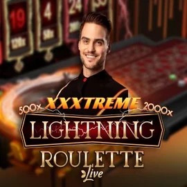 XXXtreme Lightning Roulette online game logo by Evolution on realzcasinologin.com
